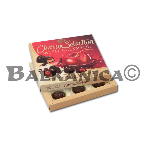 145 G BOMBONES CHERRY SELECCION CON ALCOHOL BISCUIT CHOCOLATE