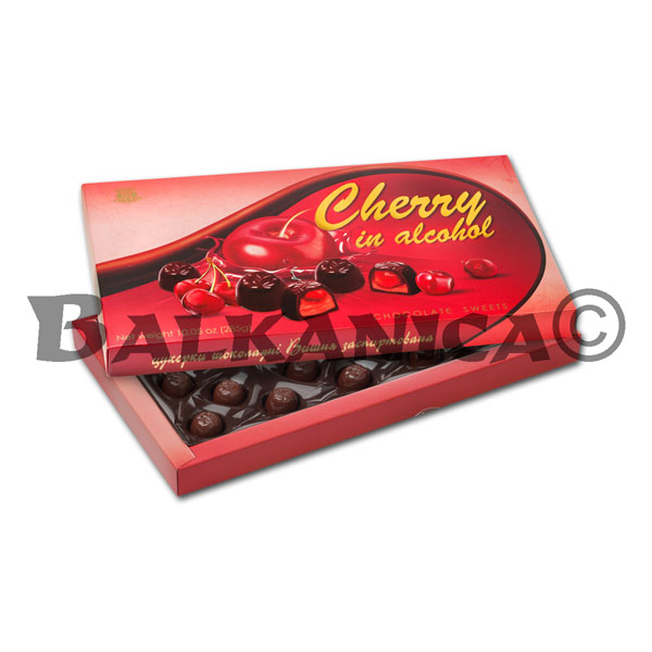 285 G BOMBONES CON CEREZA EN LICOR BISCUIT CHOCOLATE