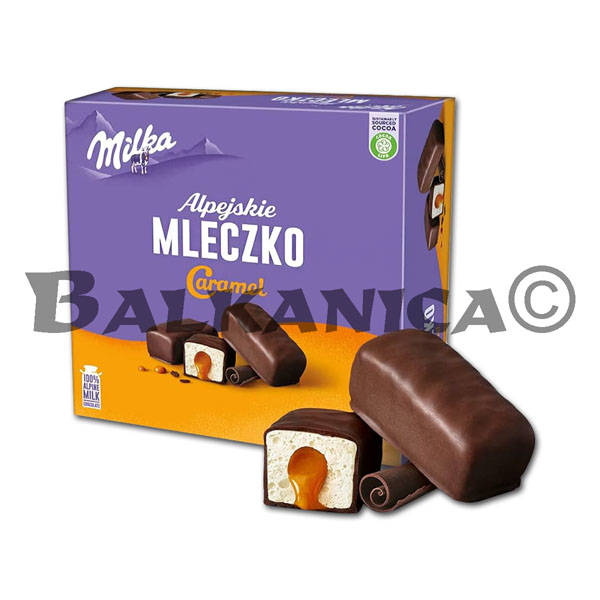 350 G BOMBONES MALVAVISCO CHOCOLATE CON LECHE Y CARAMEL ALPEJSKIE MILKA 350 G BOMBONES MALVAVISCO CHOCOLATE CON LECHE Y CARAMEL ALPEJSKIE MILKA