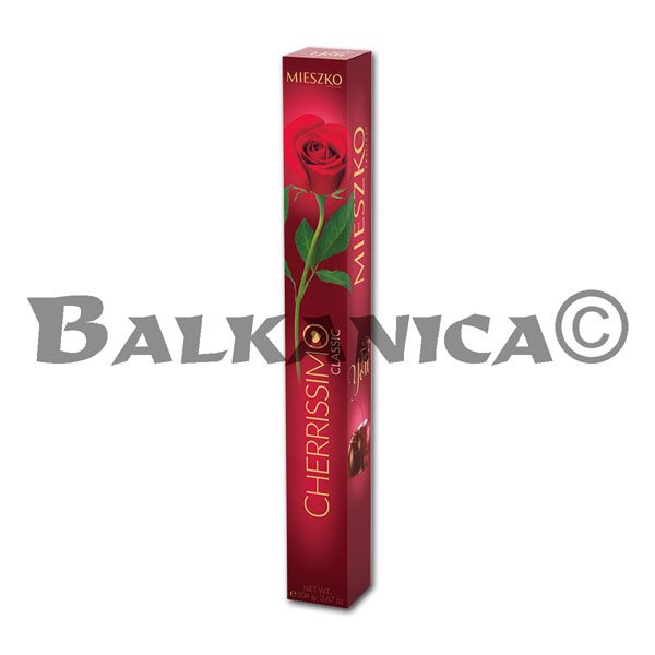 91 G BOMBONES GUINDA EN LICOR ROSA CHERRISSIMO CLASIC MIESZKO