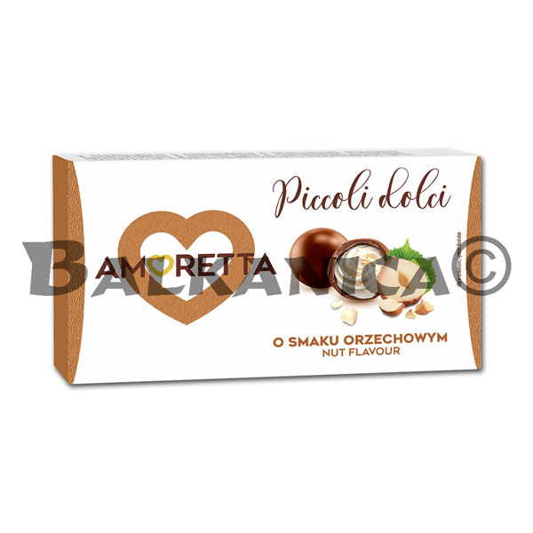 155 G BOMBONES SABOR AVELLANAS AMORETTA PICCOLI DOLCI MIESZKO