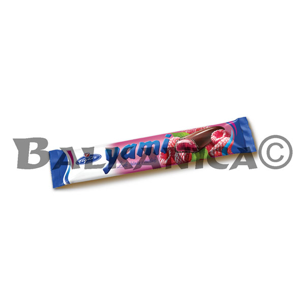 25 G BARRITA GELATINA DE FRAMBUESA EN CHOCOLATE YAMI FIGARO