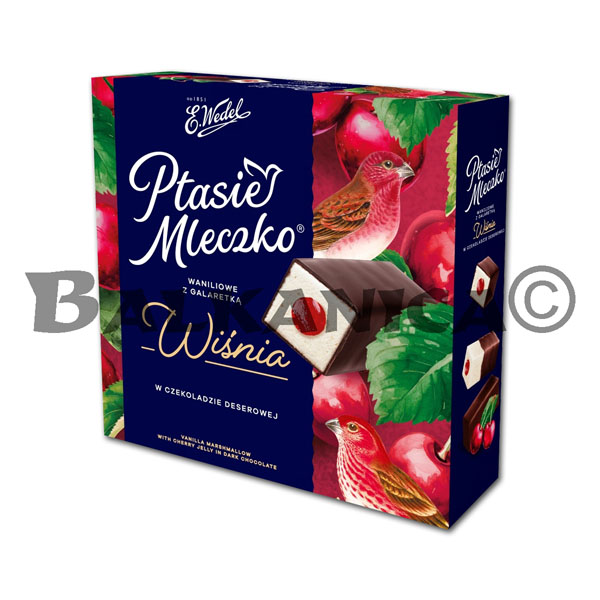 340 G BOMBONES MALVAVISCO VAINILLA Y GELATINA GUINDAS WEDEL