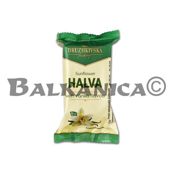 350 G HALVA CU VANILE DRUZHKIVSKA FACTORY