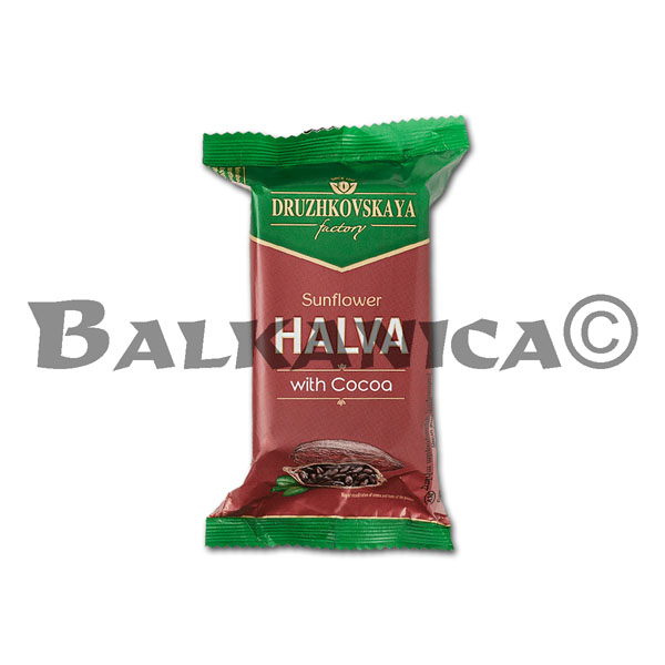 350 G HALVA CU CACAO DRUZHKIVSKA FACTORY