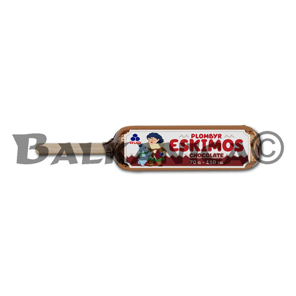 70 G HELADO DE CHOCOLATE CON COBERTURA DE CHOCOLATE ESKIMOS RUD