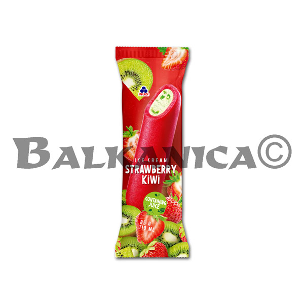 85 G HELADO DE FRUTAS FRESA Y KIWI RUD