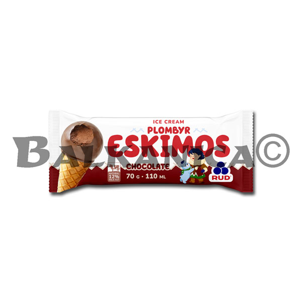 70 G CUCURUCHO DE CHOCOLATE ESKIMOS RUD