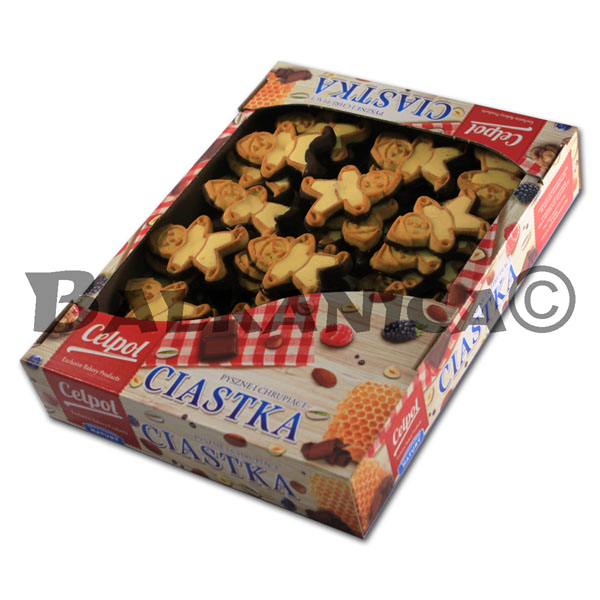 500 G GALLETAS PAYASO CON CARAMELO Y CACAO CELPOL