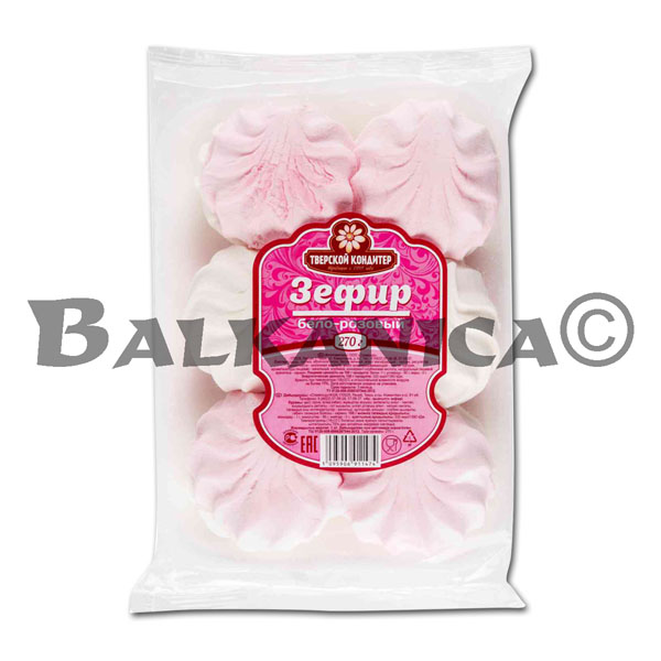 270 G ZEFIR BLANCO-ROSA SLAVKOND 270 G ZEFIR BLANCO-ROSA SLAVKOND