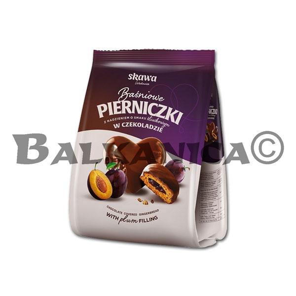 150 G PLUM GINGERBREADS IN CHOCOLATE COATING SKAWA