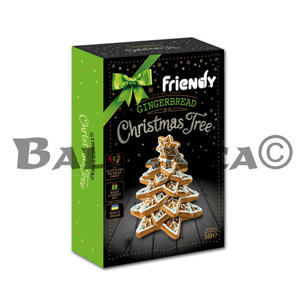 510 G ARBOL DE NAVIDAD DE GALLETAS DE GENGIBRE DELICIA FRIENDY