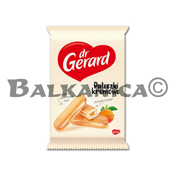 170 G BIZCOCHOS DE SOLETILLA DE ALBARICOQUE Y CREMA DE NATA DR.GERARD 170 G BIZCOCHOS DE SOLETILLA DE ALBARICOQUE Y CREMA DE NATA DR.GERARD
