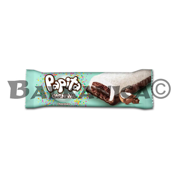 36 G BIZCOCHO CHOCOLATE Y MALVAVISCO DE COCO CARNIVAL PAPITA 36 G BIZCOCHO CHOCOLATE Y MALVAVISCO DE COCO CARNIVAL PAPITA