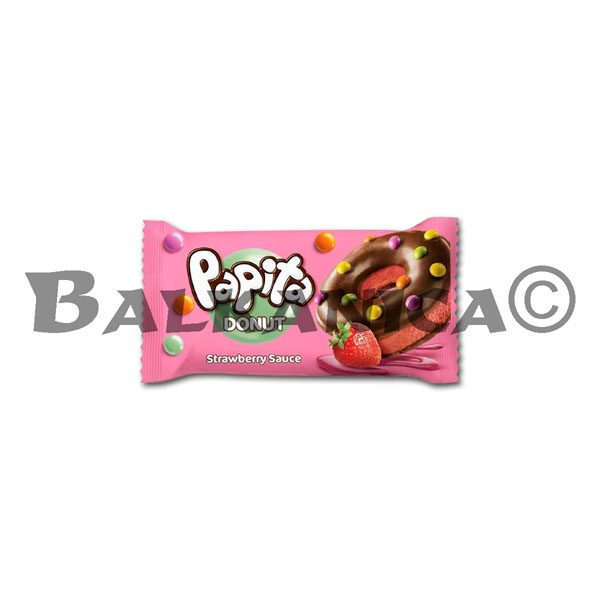 40 G PASTELITO DONUT CON FRESA PAPITA 40 G PASTELITO DONUT CON FRESA PAPITA