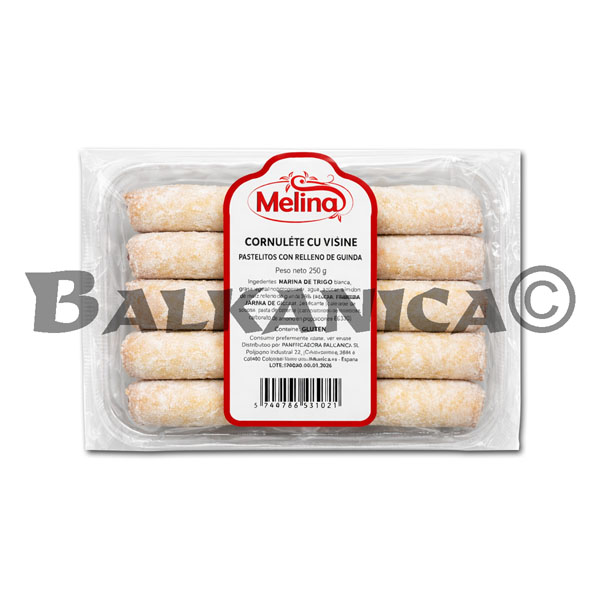 250 Г РОГАЛИКИ С ВИШНЕЙ МЕЛИНА