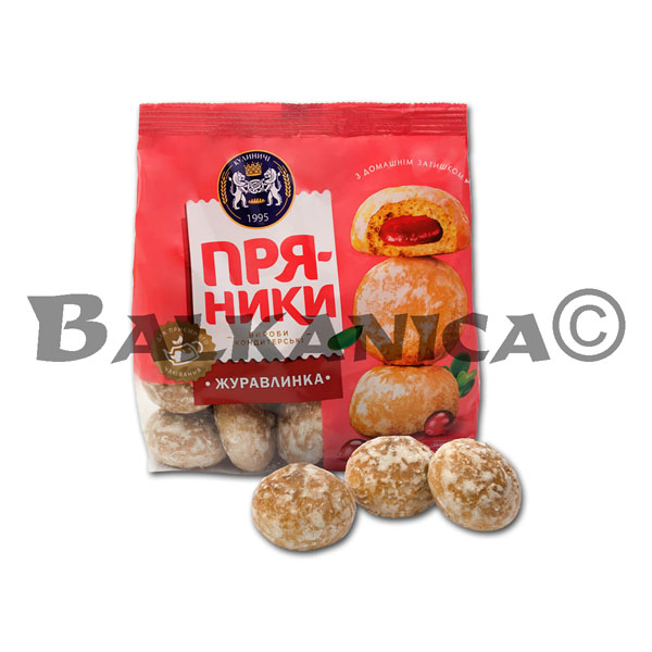 300 G GINGERBREADS CRANBERRY KULINICHI