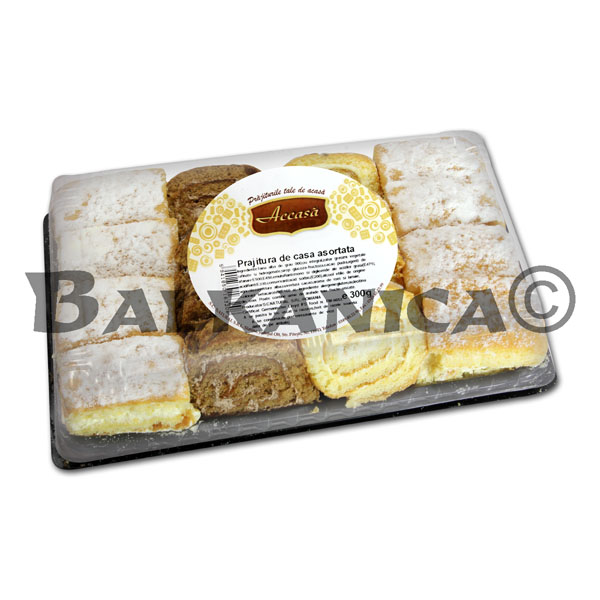 300 GR PASTELES CASEROS SURTIDO ACCASA 300 GR PASTELES CASEROS SURTIDO ACCASA