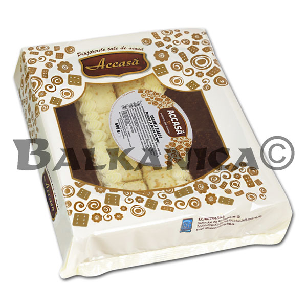 600 GR PASTEL SABOR CARAMELO BLANCO ACCASA 600 GR PASTEL SABOR CARAMELO BLANCO ACCASA