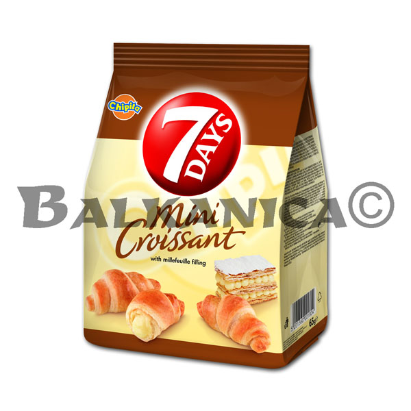 60 GR CROISSANT CREAM MILLEFEUILLE MINI 7 DAYS 60 GR CROISSANT CREAM MILLEFEUILLE MINI 7 DAYS