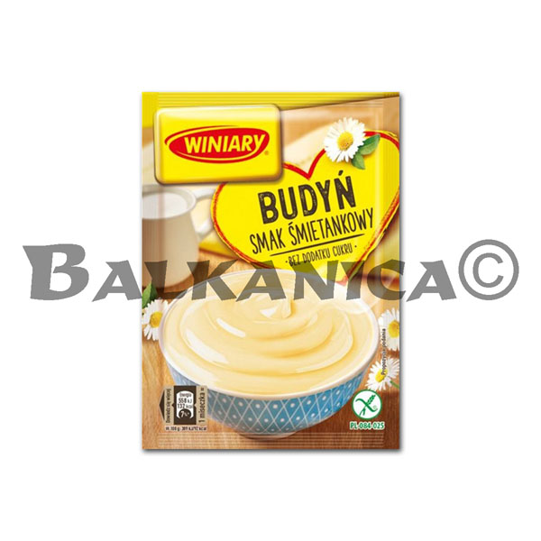 35 G PUDDING DE CREME SANS SUCRE WINIARY