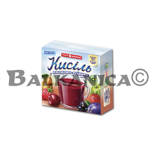 150 G KISSIEL POSTRE SABOR FRUTAS TSVIT AROMAT 150 G KISSIEL POSTRE SABOR FRUTAS TSVIT AROMAT
