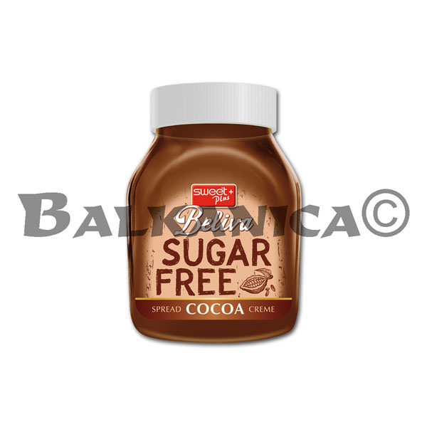 350 G KREM KAKAO BEZ ZAHAR BELIVA SWEET+