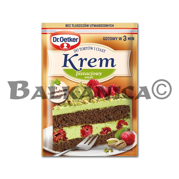 105 G CREMA PISTACHO PARA TARTAS Y PASTELES DR.OETKER