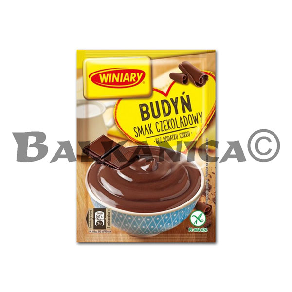 38 G PUDIM SABOR CHOCOLATE SEM ACUCAR WINIARY