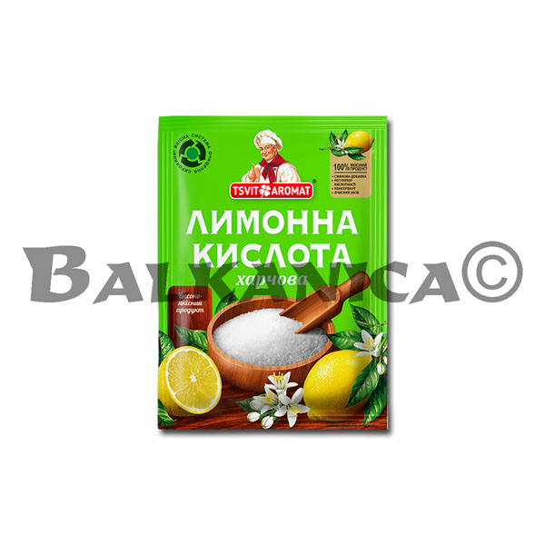 90 G ACIDO CITRICO TSVIT AROMAT 90 G ACIDO CITRICO TSVIT AROMAT