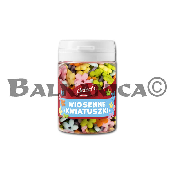 48 G ADORNOS DE AZUCAR FLORES DE PRIMAVERA DELECTA 48 G ADORNOS DE AZUCAR FLORES DE PRIMAVERA DELECTA