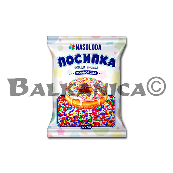 100 G POSYPKA KONDYTERSKA ( GOROSHEK) NASOLODA 100 G POSYPKA KONDYTERSKA ( GOROSHEK) NASOLODA
