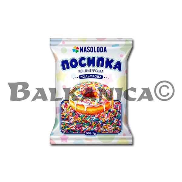 100 G POSYPKA KONDYTERSKA (PALOCHKA) NASOLODA