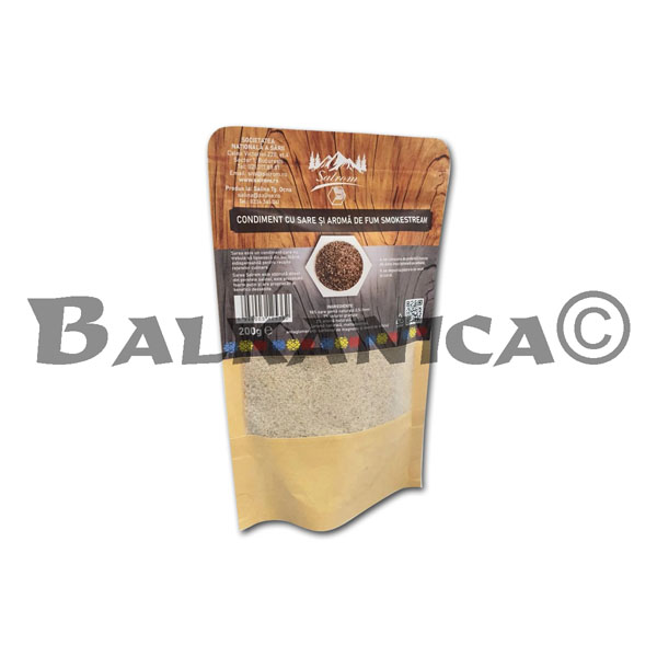 200 G CONDIMENTO CON SAL Y AROMA DE HUMO SALROM