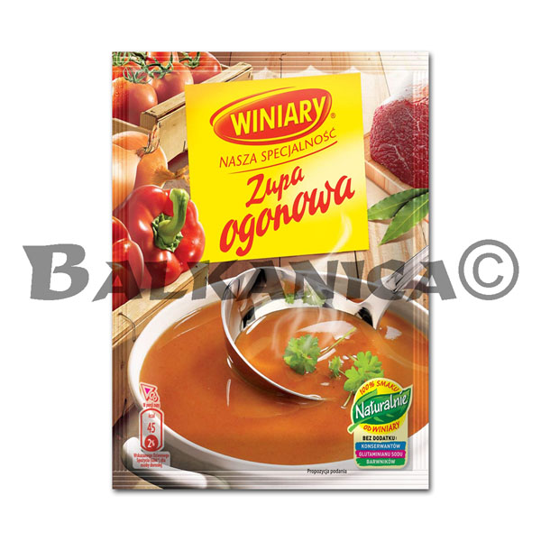 40 GR SOPA DE RABO DE BUEY WINIARY 40 GR SOPA DE RABO DE BUEY WINIARY
