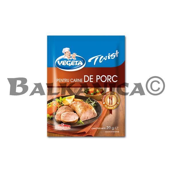 20 GR CONDIMENTO PARA CERDO VEGETA TWIST 20 GR CONDIMENTO PARA CERDO VEGETA TWIST