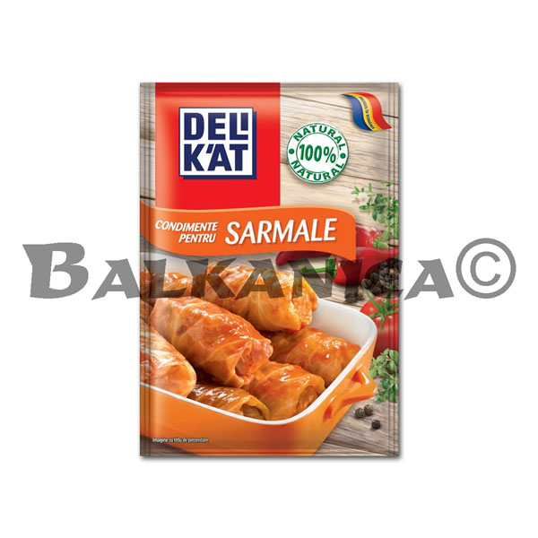23 G CONDIMENTO PARA ROLLITOS SARMALE DELIKAT 23 G CONDIMENTO PARA ROLLITOS SARMALE DELIKAT