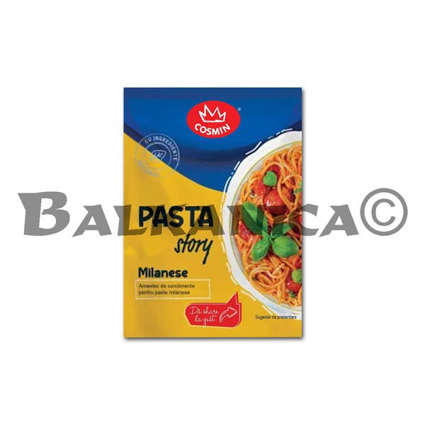 25 G CONDIMENTO PARA PASTA MILANESA PASTA STORY COSMIN