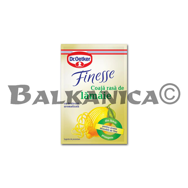 PACK (3 X 6 G) FINESSE LIMON DR. OETKER