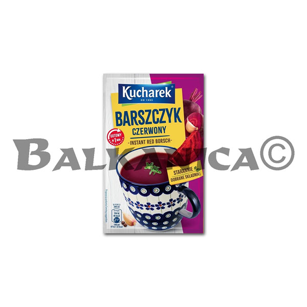 14 G SOPA INSTANTANEA BORSCH ROJO KUCHAREK