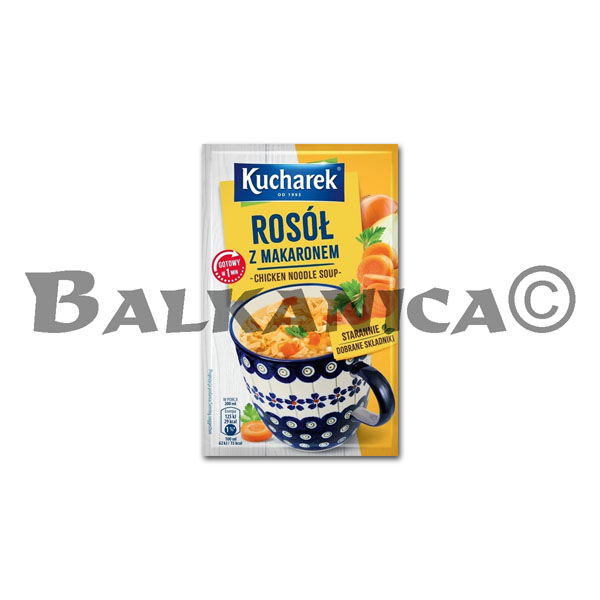 10 G SOPA INSTANTANEA DE POLLO CON FIDEOS KUCHAREK