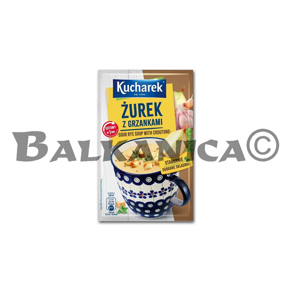 17 G SOPA INSTANTANEA DE CENTENO (ZUREK) CON CROUTONES KUCHAREK