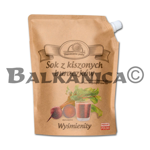 800 ML JUICE WITH BEETROOT BAG SLONECZNE POLE