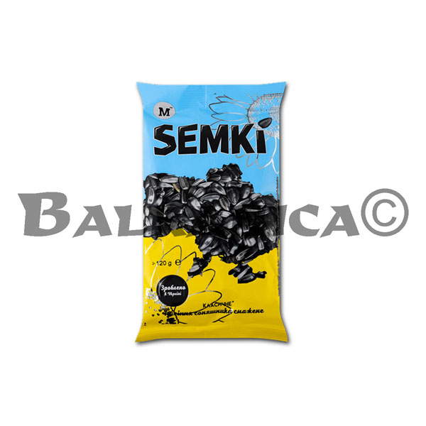 120 G PIPAS DE GIRASOL FRITAS SEMKI