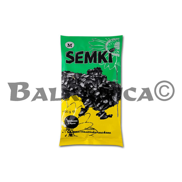 120 G PIPAS DE GIRASOL FRITAS CON SAL SEMKI