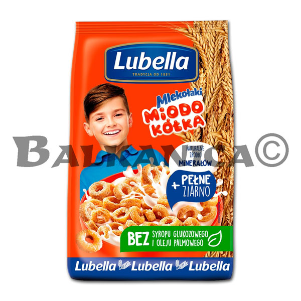 500 GR CEREALES ANILLOS SABOR MIEL MLEKOLAKI LUBELLA 500 GR CEREALES ANILLOS SABOR MIEL MLEKOLAKI LUBELLA