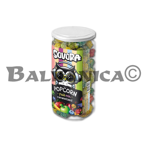 160 G POPCORN CARAMELIZED FRUITS MIKS SOVORA