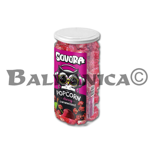 160 G POPCORN CARAMELIZED CHERRIES SOVORA