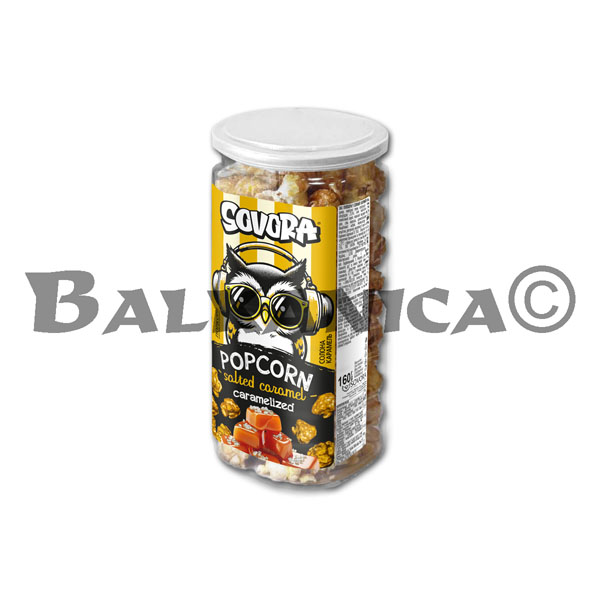 160 G POPCORN CARAMELIZED SALTED CARAMEL SOVORA