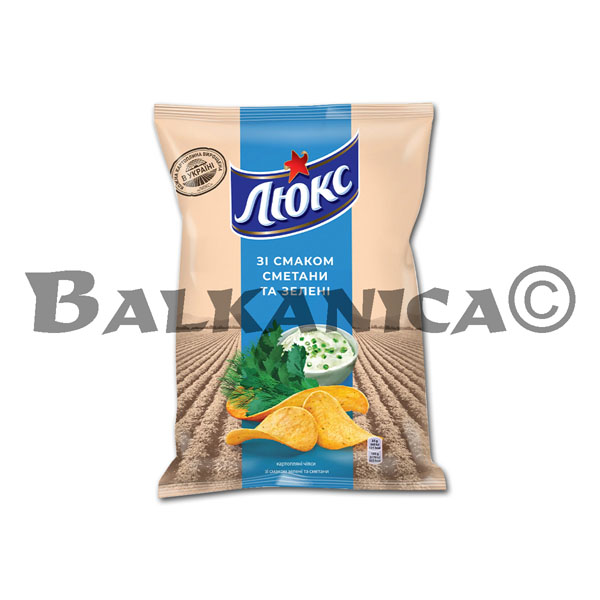 125 G CHIPS SABOR NATA Y CEBOLLA LUKS